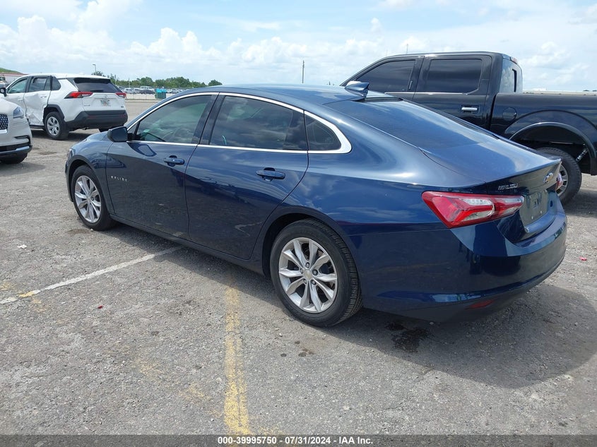2021 CHEVROLET MALIBU FWD LT - 1G1ZD5ST6MF038716