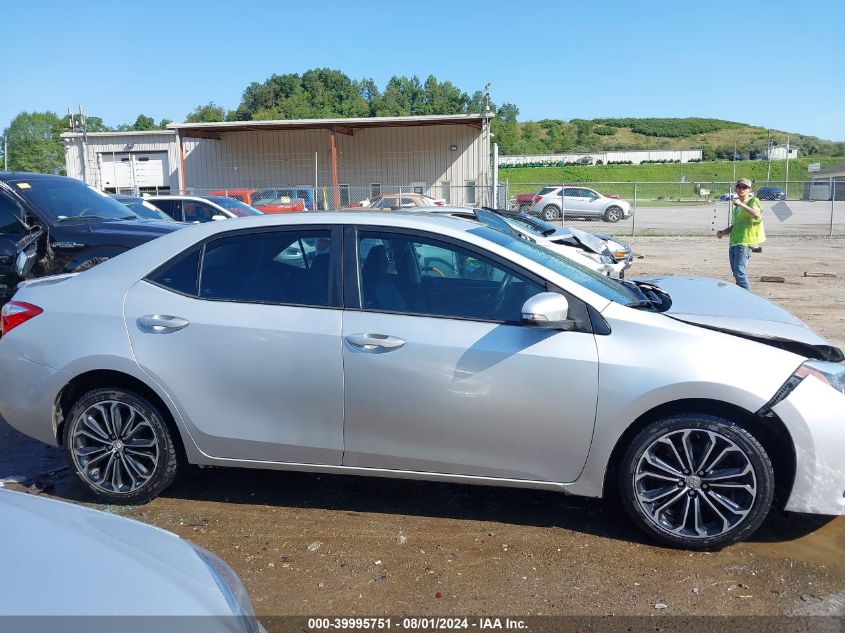 2015 Toyota Corolla S Plus VIN: 2T1BURHE2FC241218 Lot: 39995751