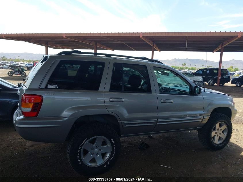 2000 Jeep Grand Cherokee Limited VIN: 1J4GW58NXYC256113 Lot: 39995757