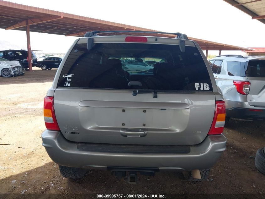 2000 Jeep Grand Cherokee Limited VIN: 1J4GW58NXYC256113 Lot: 39995757