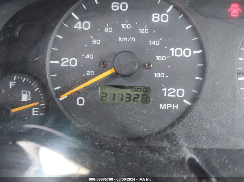 1998 Subaru Forester VIN: JF1SF6554WH7619 Lot: 39995788