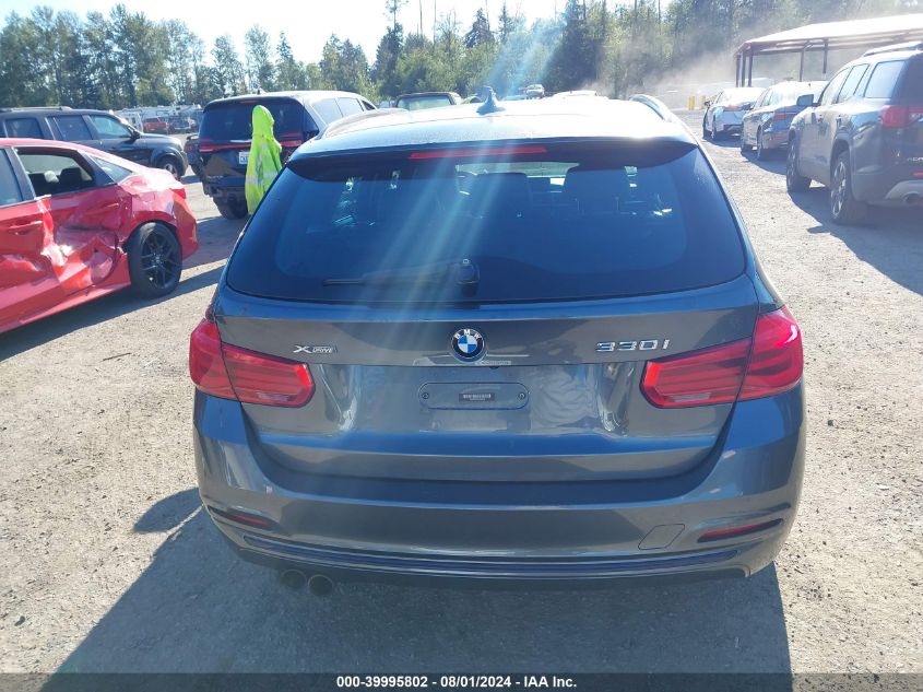 2018 BMW 330I xDrive VIN: WBA8K3C50JA024006 Lot: 39995802