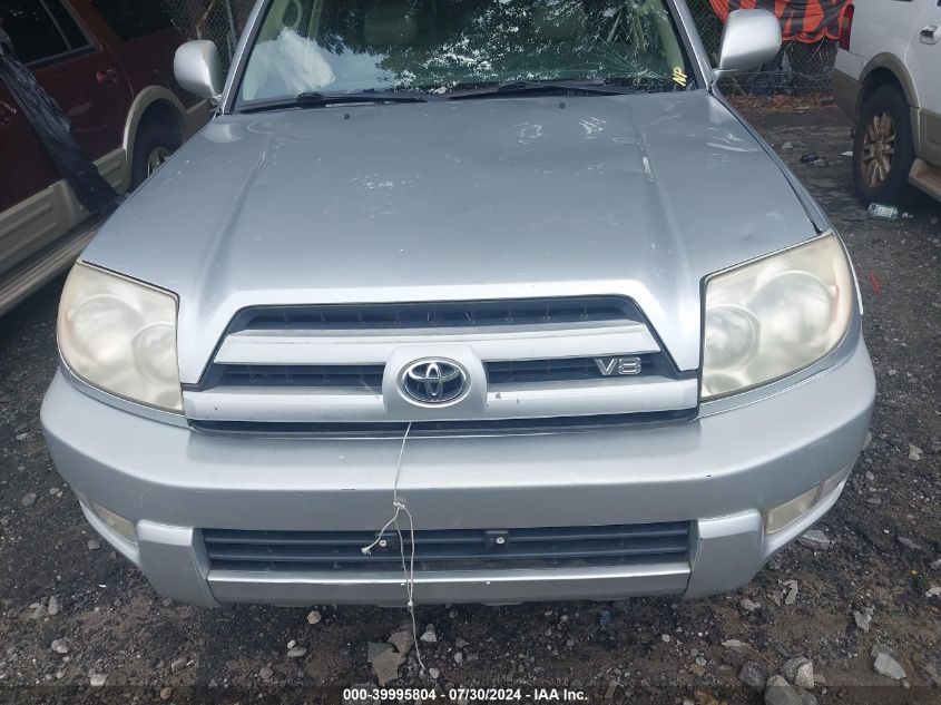 2003 Toyota 4Runner Limited V8 VIN: JTEZT17R730013689 Lot: 39995804