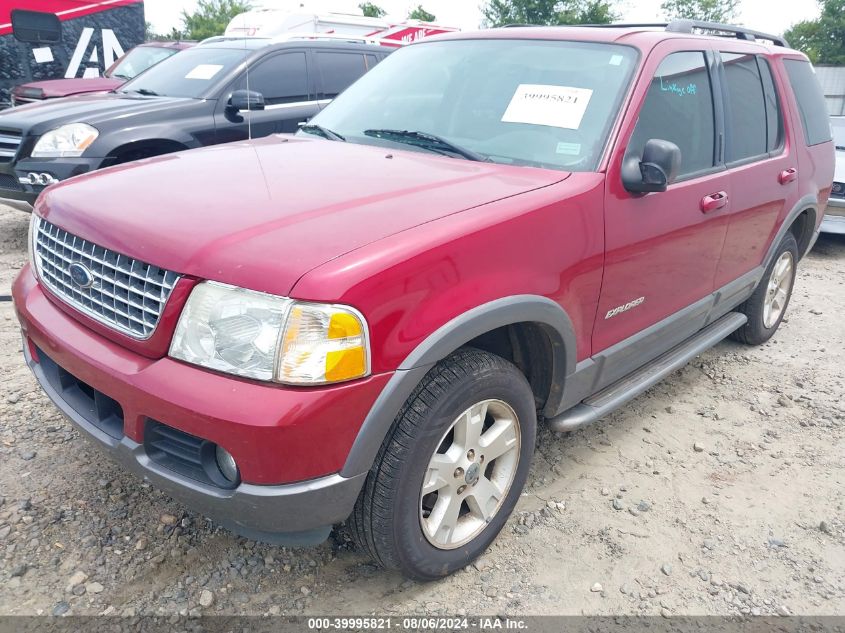 2004 Ford Explorer Xlt VIN: 1FMZU63K54UA80918 Lot: 39995821
