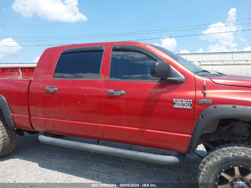 2007 Dodge Ram 2500 Slt VIN: 3D7KS29D67G841188 Lot: 39995864