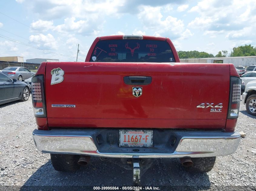 2007 Dodge Ram 2500 Slt VIN: 3D7KS29D67G841188 Lot: 39995864