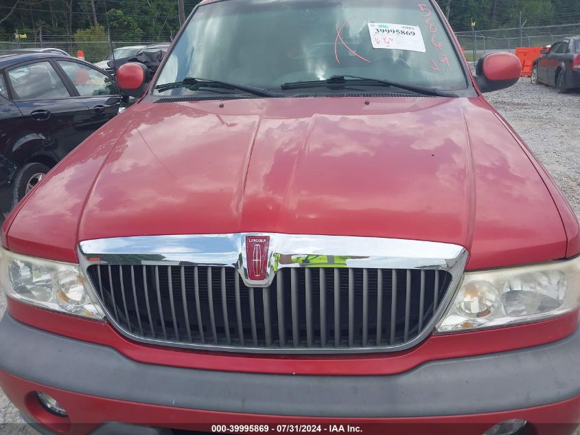 1998 Lincoln Navigator VIN: 5LMRU27L6WLJ53117 Lot: 39995869