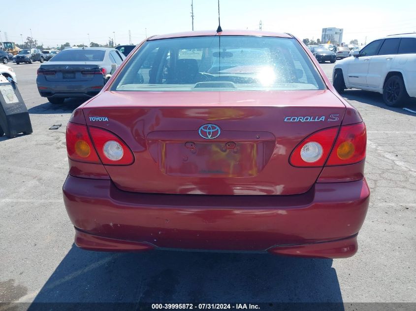 2003 Toyota Corolla Ce/Le/S VIN: 1NXBR32E53Z076671 Lot: 39995872