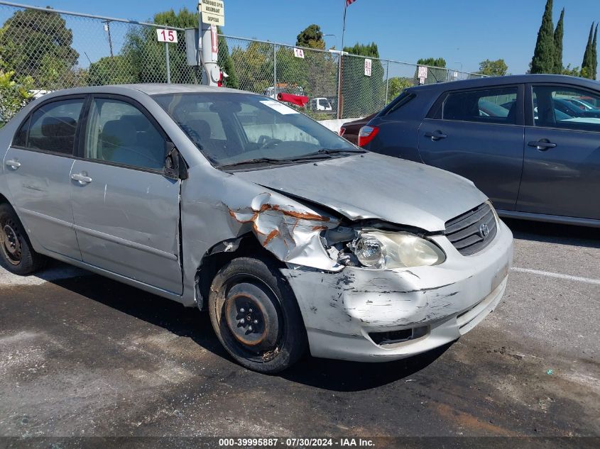 2003 Toyota Corolla Le VIN: 1NXBR32E63Z134674 Lot: 39995887