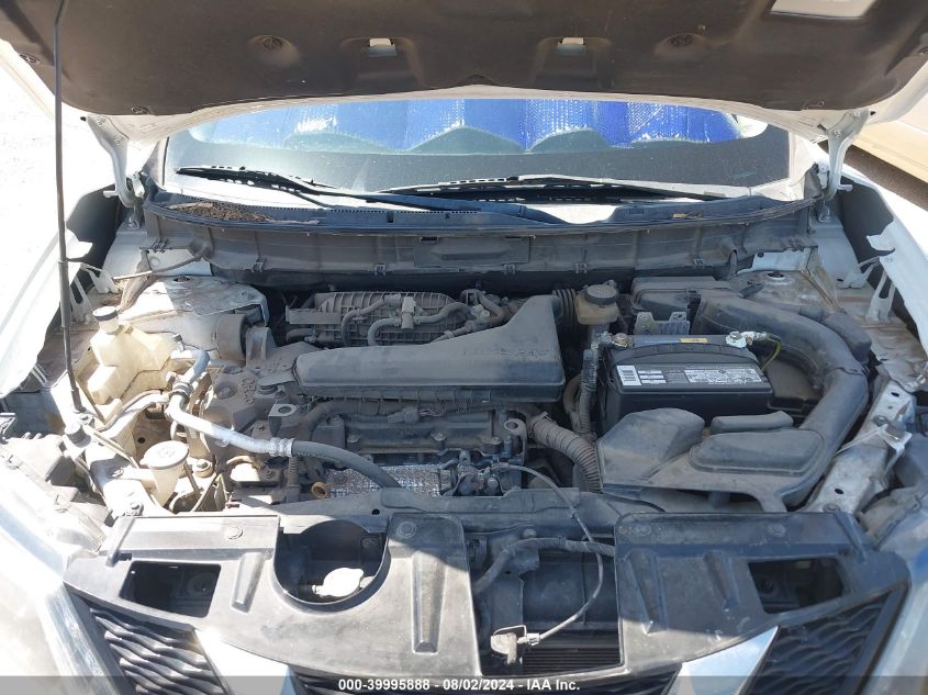 2016 Nissan Rogue S/Sl/Sv VIN: KNMAT2MV7GP706140 Lot: 39995888