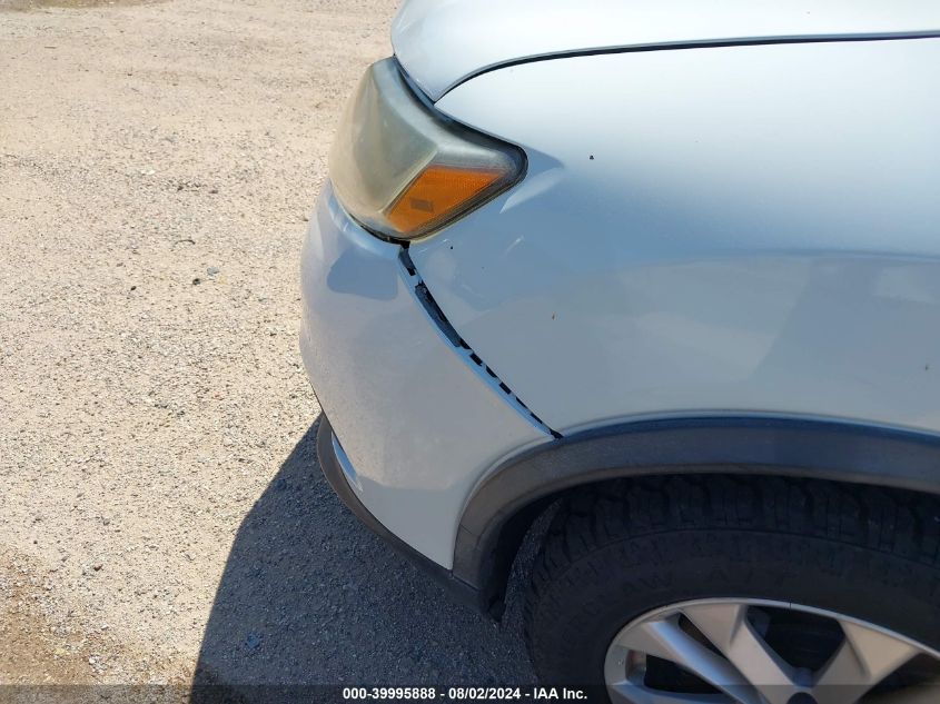 2016 Nissan Rogue S/Sl/Sv VIN: KNMAT2MV7GP706140 Lot: 39995888