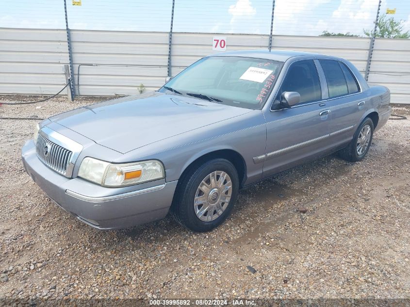 2006 Mercury Grand Marquis Gs VIN: 2MEFM74W56X601080 Lot: 39995892