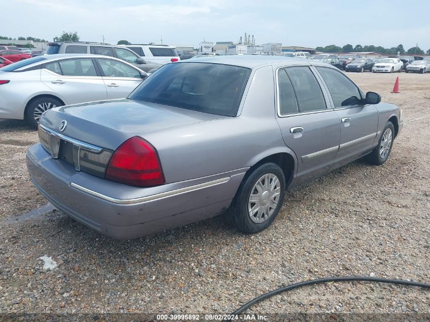 2006 Mercury Grand Marquis Gs VIN: 2MEFM74W56X601080 Lot: 39995892