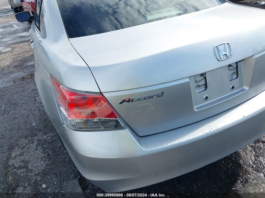 2009 Honda Accord 2.4 Lx VIN: JHMCP26339C015043 Lot: 39995908