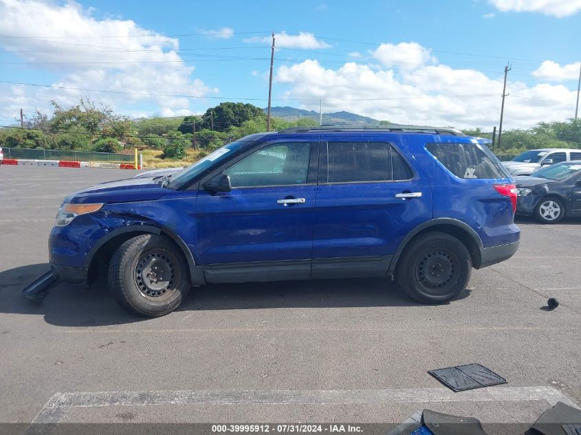 2014 Ford Explorer VIN: 1FM5K7B83EGA40806 Lot: 39995912