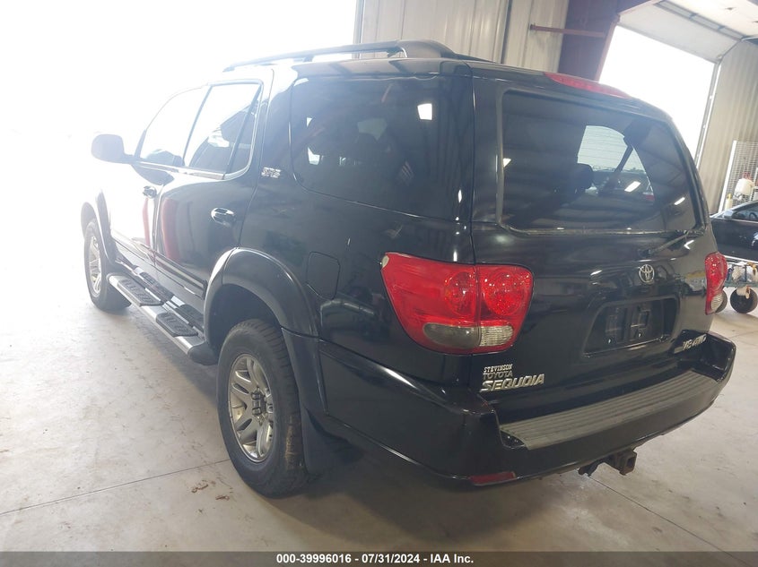 2005 Toyota Sequoia Sr5 V8 VIN: 5TDBT44A55S245178 Lot: 39996016