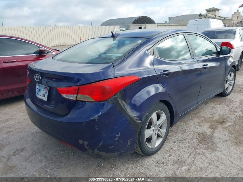 2013 Hyundai Elantra Gls VIN: 5NPDH4AE5DH286948 Lot: 39996023