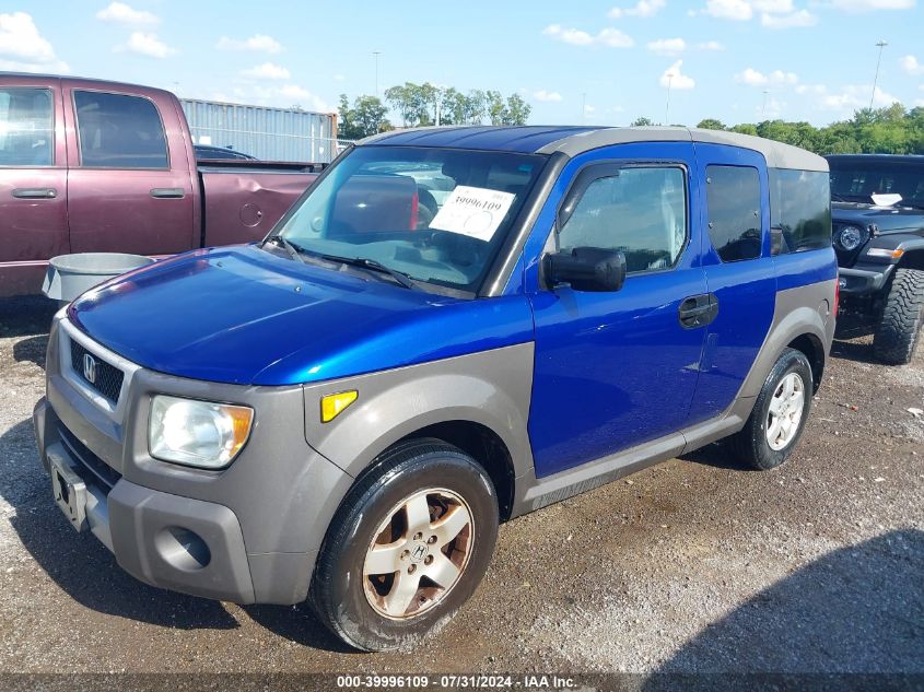 2005 Honda Element Ex VIN: 5J6YH286X5L009630 Lot: 39996109
