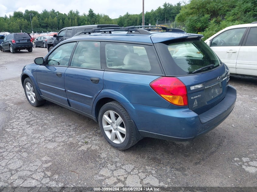 2006 Subaru Legacy Outback 2.5I VIN: 4S4BP61C667303764 Lot: 39996284
