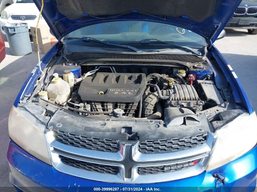 2013 Dodge Avenger Se VIN: 1C3CDZAB2DN632372 Lot: 39996287