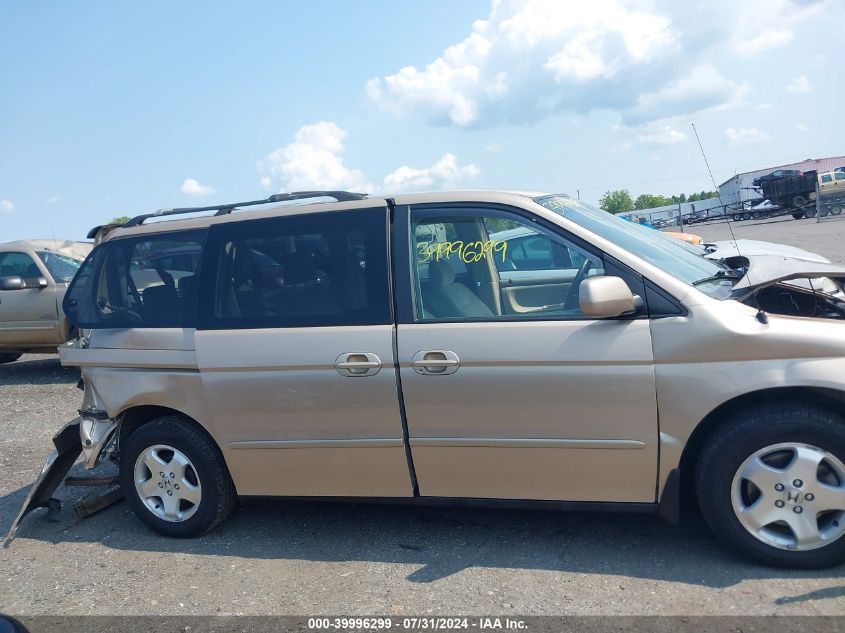 2000 Honda Odyssey Ex VIN: 2HKRL1862YH510247 Lot: 39996299