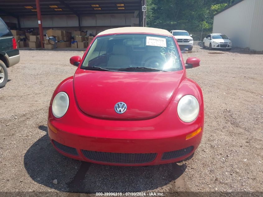 2009 Volkswagen New Beetle 2.5L VIN: 3VWRF31Y79M405162 Lot: 39996318