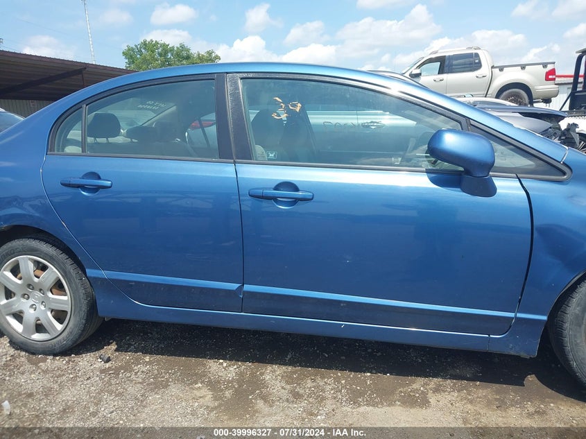 2010 Honda Civic Lx VIN: 2HGFA1F52AH306339 Lot: 39996327