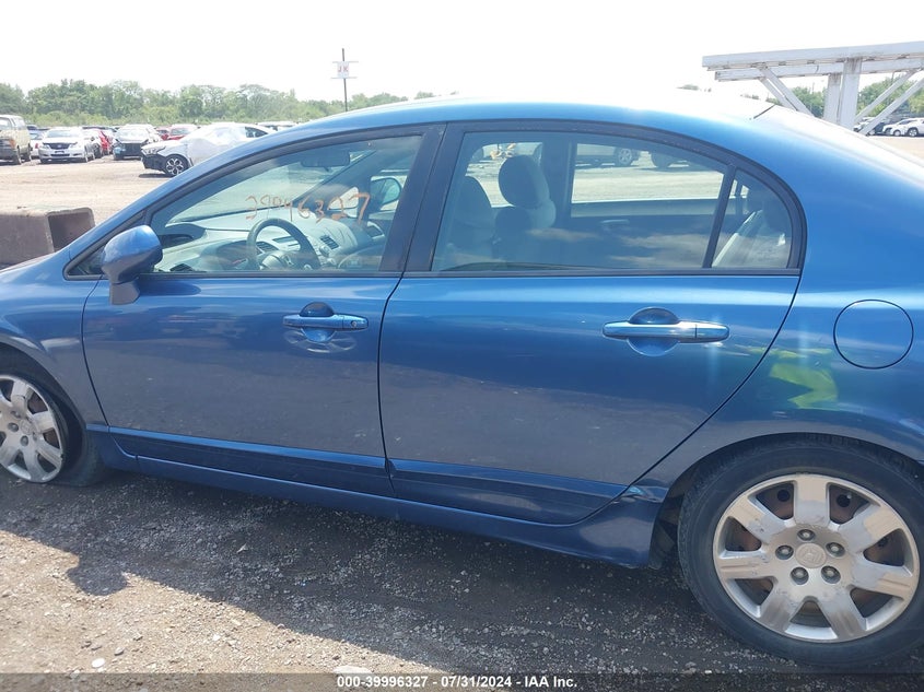 2010 Honda Civic Lx VIN: 2HGFA1F52AH306339 Lot: 39996327