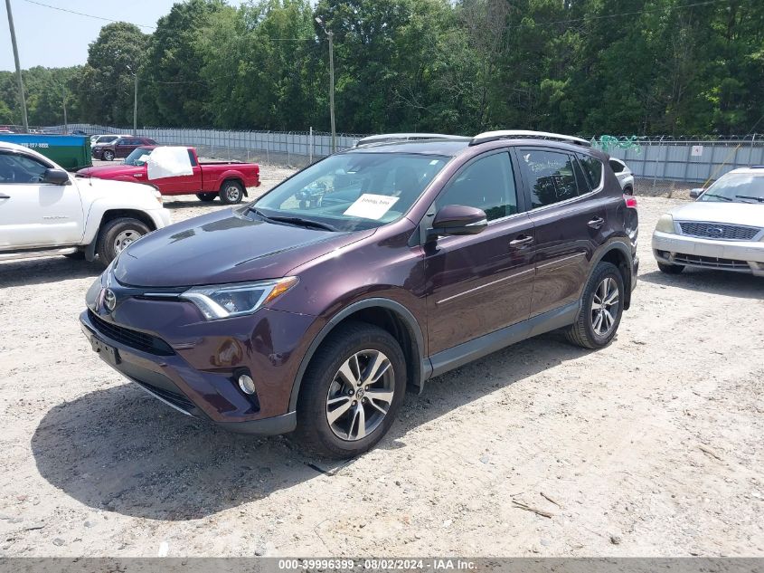 2017 Toyota Rav4 Xle VIN: 2T3RFREV1HW674406 Lot: 39996399