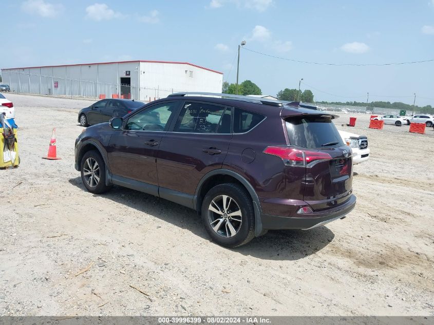 2017 Toyota Rav4 Xle VIN: 2T3RFREV1HW674406 Lot: 39996399