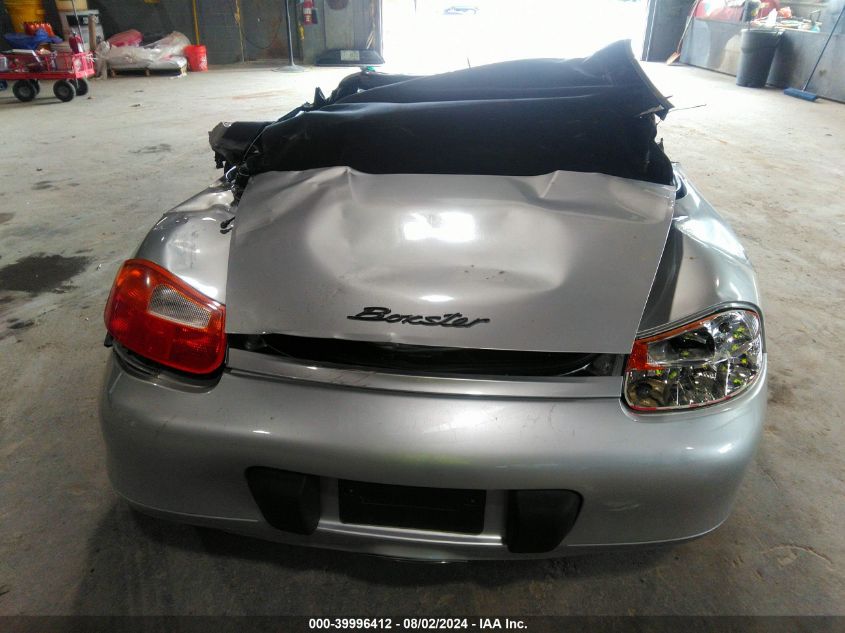 2001 Porsche Boxster VIN: WP0CA29801U625359 Lot: 39996412