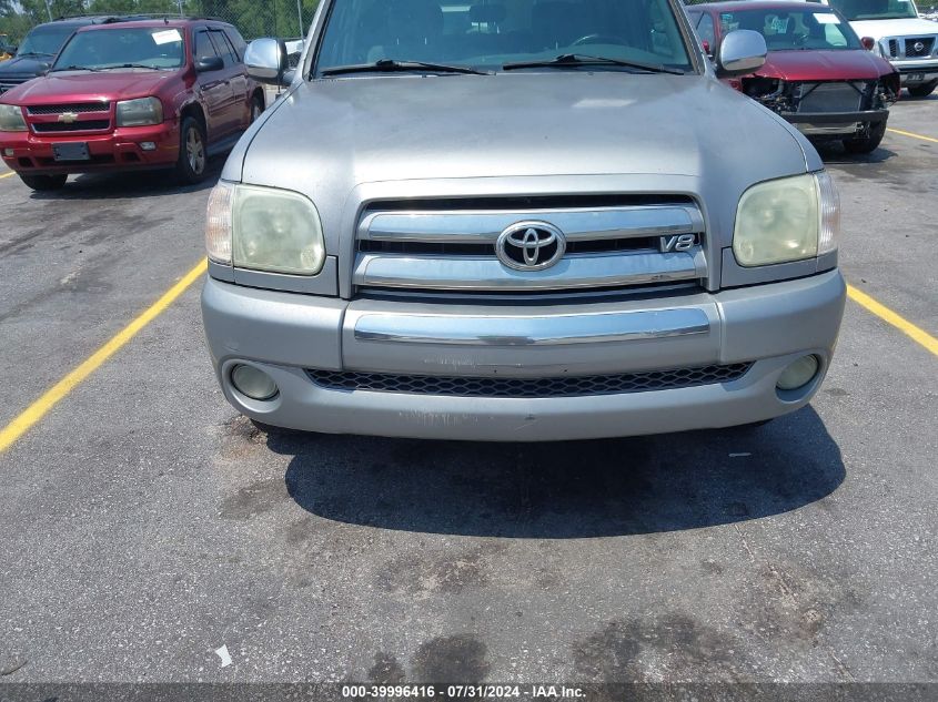 2005 Toyota Tundra Sr5 V8 VIN: 5TBET341X5S489022 Lot: 39996416