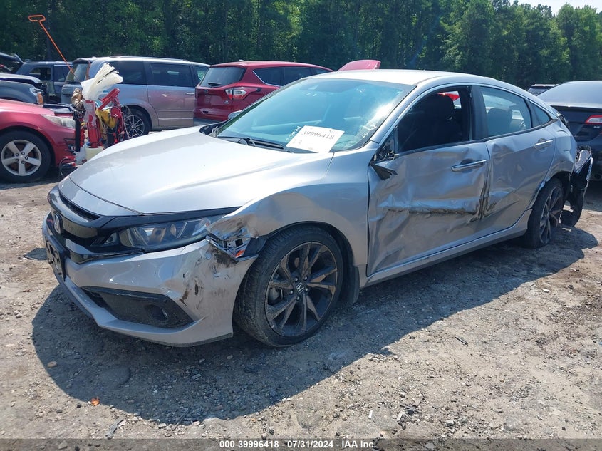 VIN 2HGFC2F81KH573791 2019 HONDA CIVIC SPORT