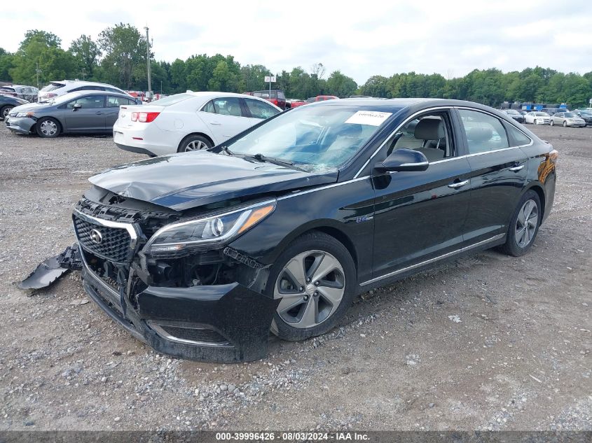 KMHE34L11HA044809 2017 HYUNDAI SONATA - Image 2