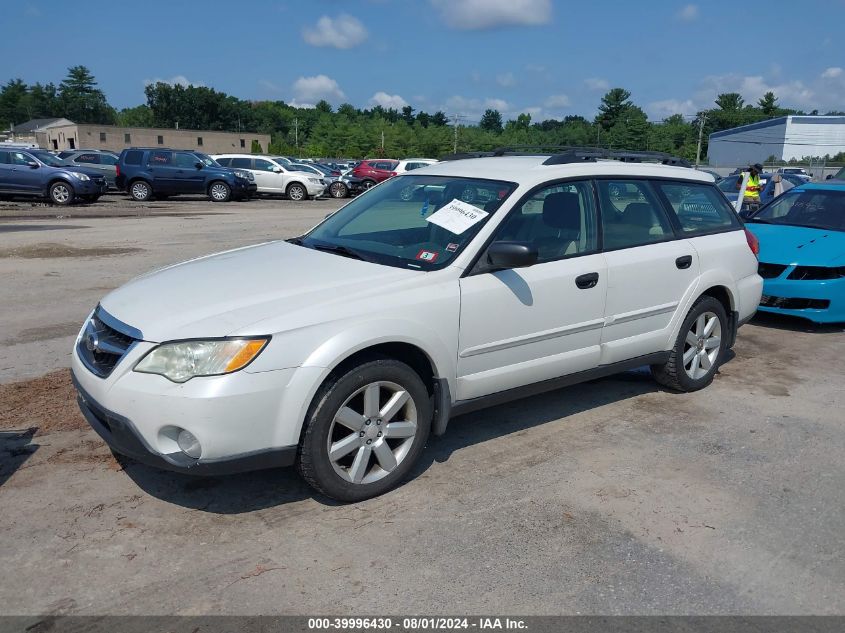 4S4BP61C687313973 | 2008 SUBARU OUTBACK