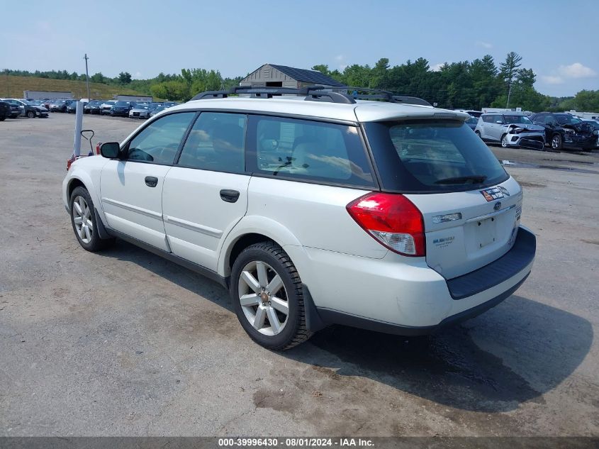 4S4BP61C687313973 | 2008 SUBARU OUTBACK