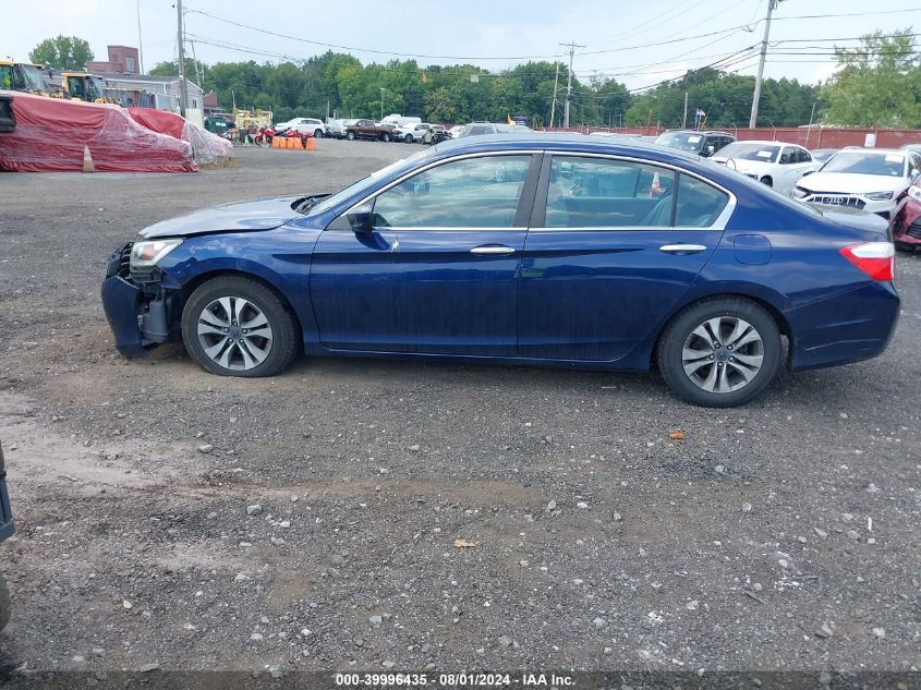 1HGCR2F36DA285109 2013 Honda Accord Lx