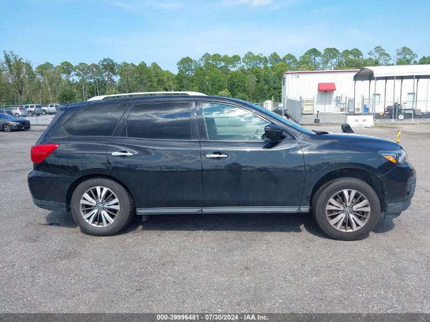 2019 Nissan Pathfinder Sv VIN: 5N1DR2MM8KC634878 Lot: 39996481