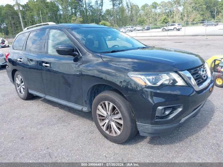 2019 Nissan Pathfinder Sv VIN: 5N1DR2MM8KC634878 Lot: 39996481