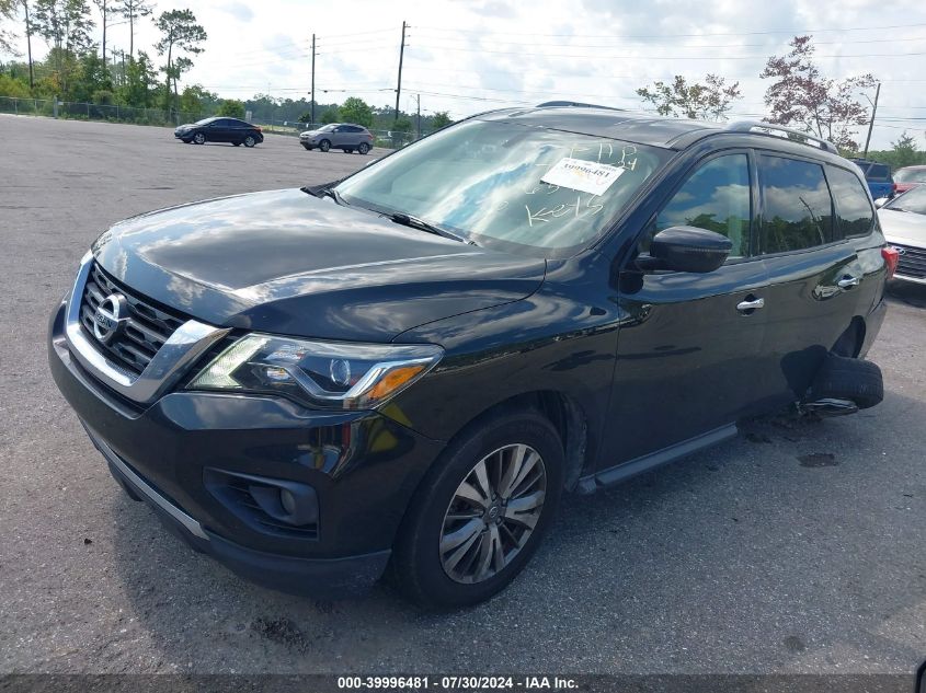 2019 Nissan Pathfinder Sv VIN: 5N1DR2MM8KC634878 Lot: 39996481