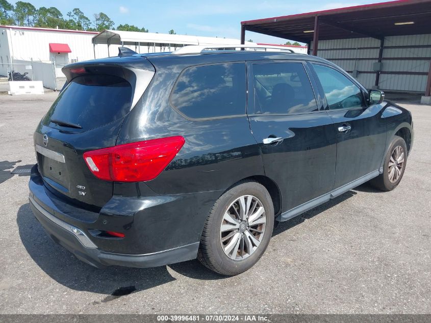 2019 Nissan Pathfinder Sv VIN: 5N1DR2MM8KC634878 Lot: 39996481