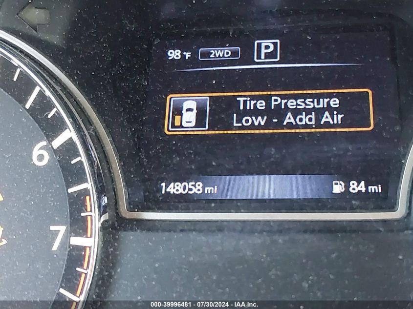 2019 Nissan Pathfinder Sv VIN: 5N1DR2MM8KC634878 Lot: 39996481