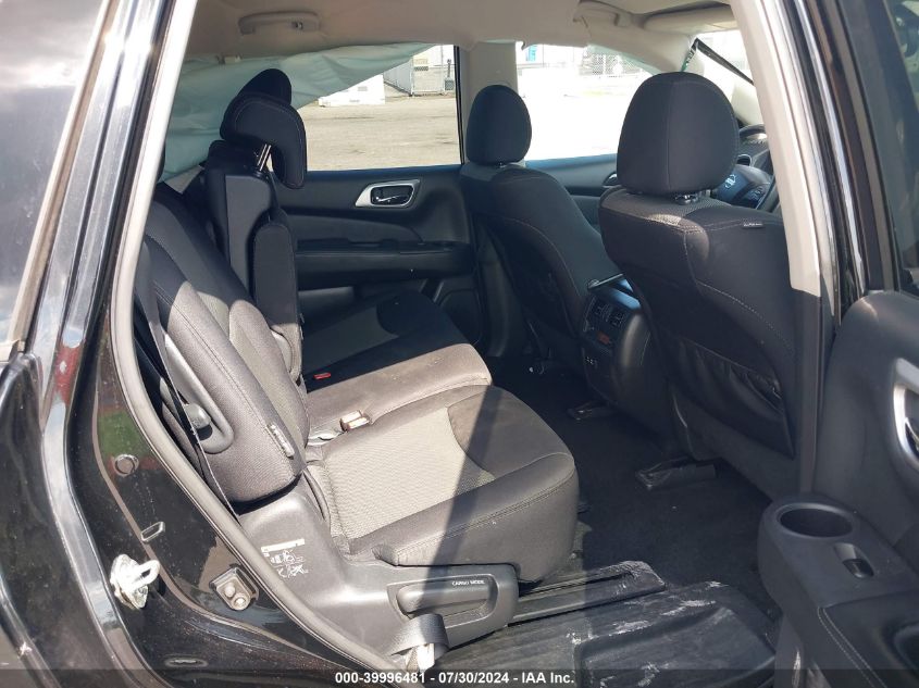 2019 Nissan Pathfinder Sv VIN: 5N1DR2MM8KC634878 Lot: 39996481