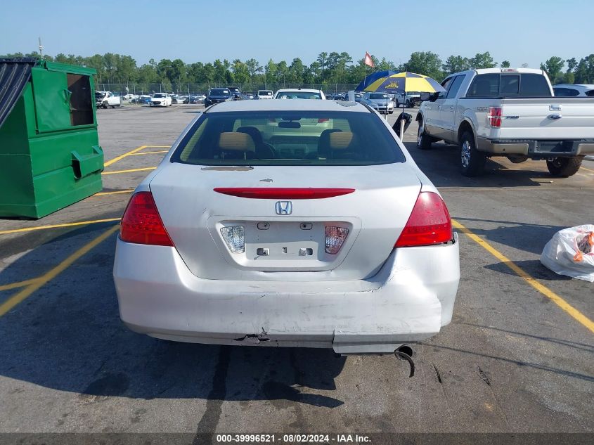 2006 Honda Accord Lx VIN: 1HGCM66316A077433 Lot: 39996521