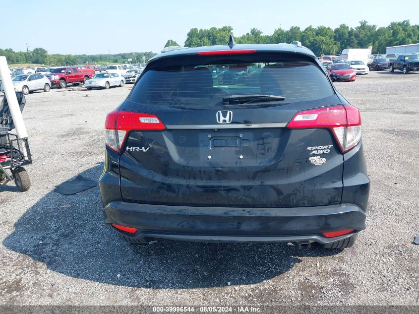 2019 Honda Hr-V Sport VIN: 3CZRU6H10KG721519 Lot: 39996544