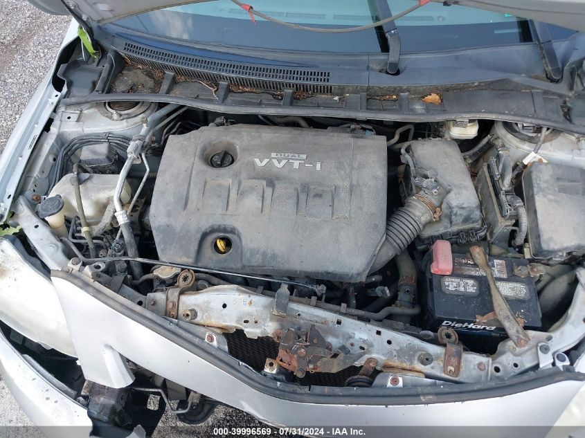 2009 Toyota Corolla S/Le/Xle VIN: 2T1BU40E09C114583 Lot: 39996569