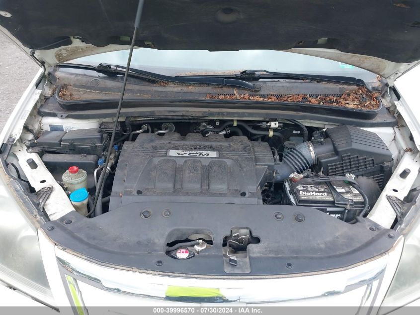 2009 Honda Odyssey Touring VIN: 5FNRL38929B030828 Lot: 39996570