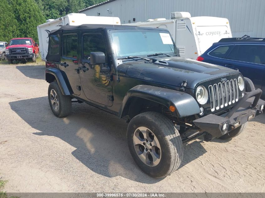 2014 Jeep Wrangler Unlimited Sahara VIN: 1C4BJWEGXEL313433 Lot: 39996575