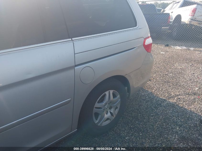 2007 Honda Odyssey Ex VIN: 5FNRL38497B067781 Lot: 39996628