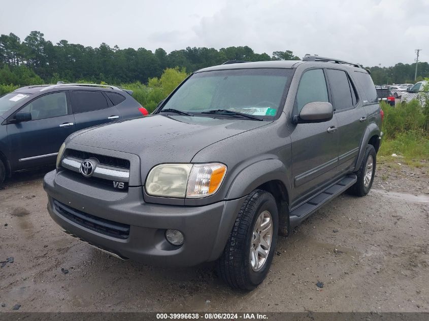 2005 Toyota Sequoia Limited V8 VIN: 5TDBT48A85S250157 Lot: 39996638